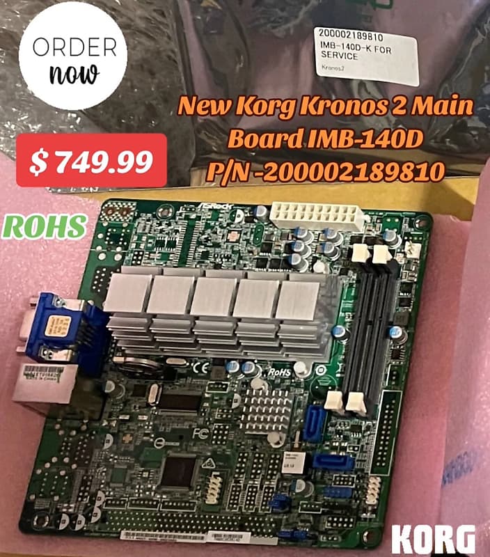 KORG Kronos 2 mother board new | Reverb Australia