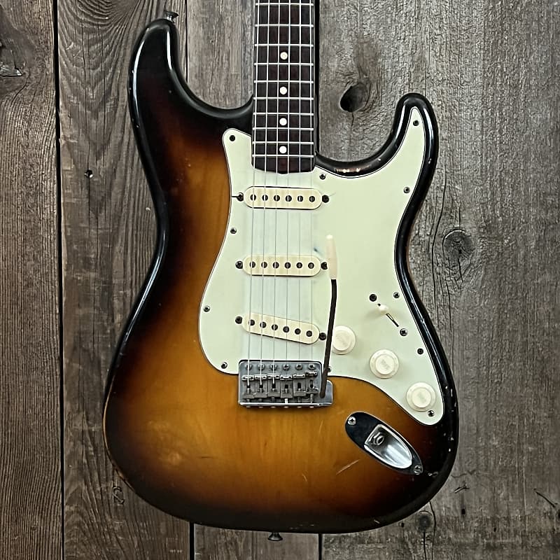 Fender Stratocaster Slab Board 1959 - Sunburst image 1