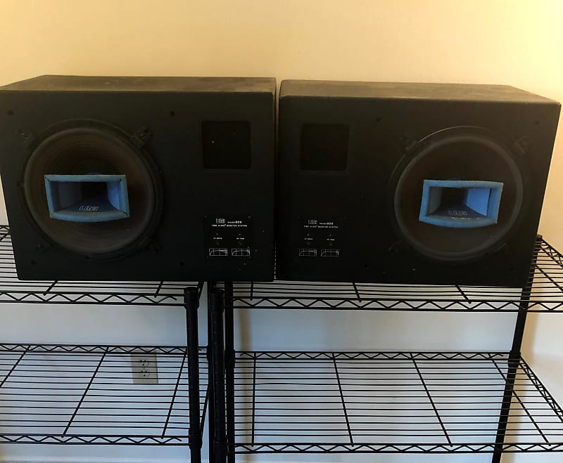 Urei Model 809 Time Align Studio Monitors (pair) Black | Reverb Urei Model 809 Time Align Studio Monitors (pair) Black | Reverb