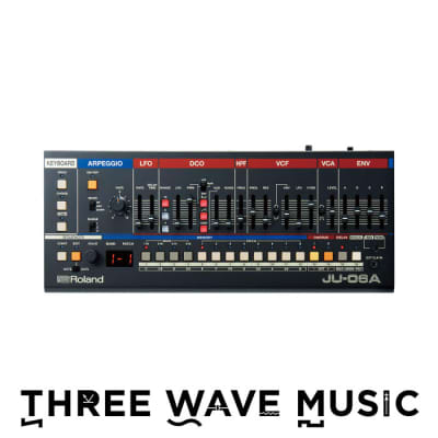Roland JU-06A - Synthesizer [Three Wave Music]