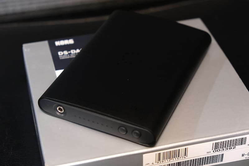 Korg DS-DAC-100 M Mobile 1 Bit USB Digital to Analog Converter 2010s - Black  			