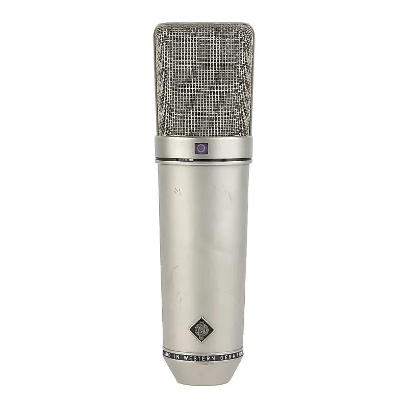Vintage Neumann U 67 Large Diaphragm Multipattern Tube Condenser Microphone imagen 1
