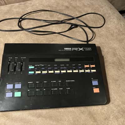 Yamaha RX15 Digital Rhythm Programmer + PS-10 foot pedal