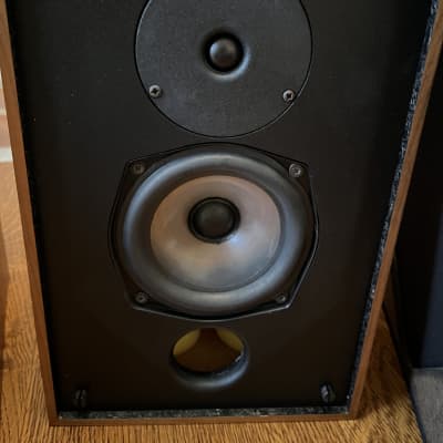 Rogers LS2 bookshelf speakers - Walnut | Reverb