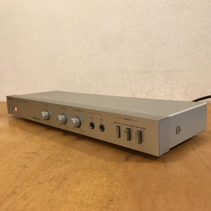 1970s Technics SH-3025 BBD echo mic mixer - bucket | Reverb