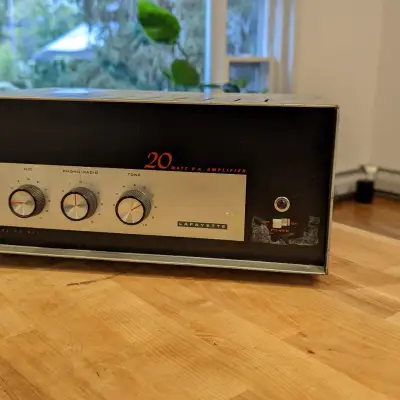 Vintage 1970s Lafayette PA 421 All-Tube  Guitar Amp Head Conversion for sale