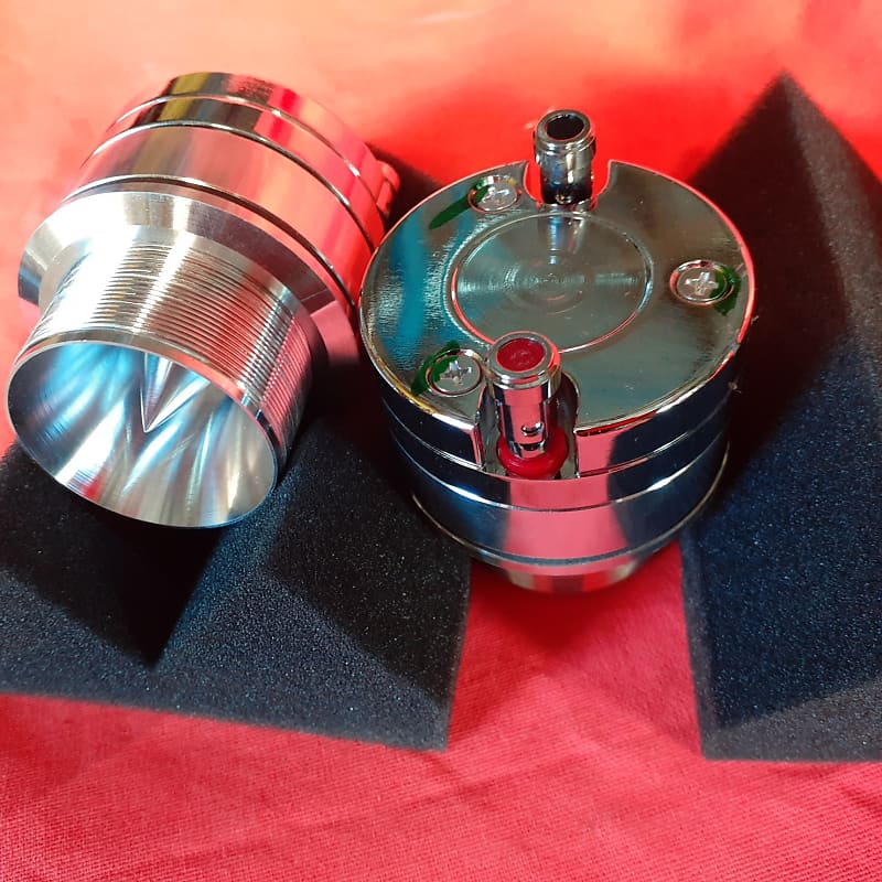 JAPAN BULLET SUPER TWEETERS NEW  Fostex?  Type T60X PMR SPEAKERS SOLID CAST ALUMINUM 2.5KHz- 32KHz  			