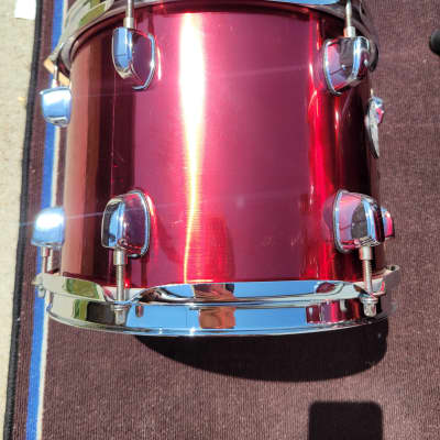 Mapex Horizon Series 4 Piece Drum Shell Pack - 10/12/14/22 - Red (189-1) image 19