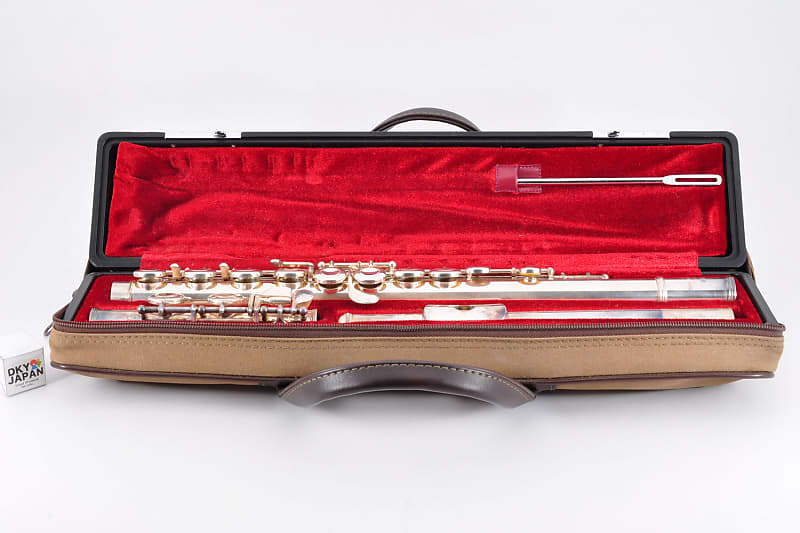 Yamaha YFL-311 Flute Silver Made in Japan w/Hardcase Carrybag Used From Japan #055771 image 1