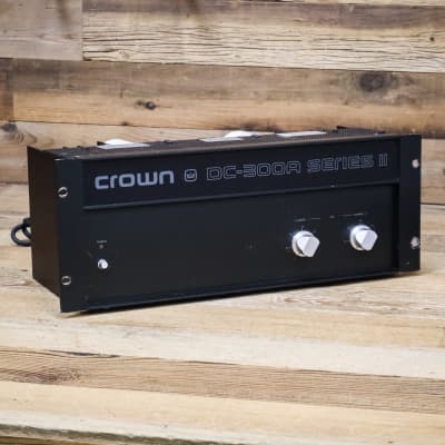 Crown DC 300A Series II 2-Channel Power Amplifier | Reverb
