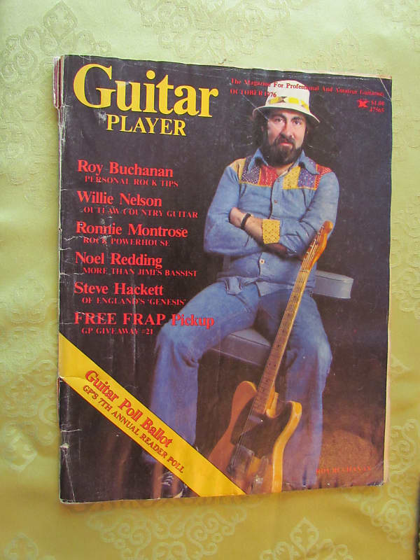 Guitar Player Magazine October 1976 Issue Roy Buchanan Issue | Reverb