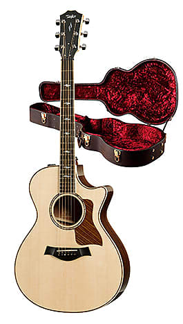 Taylor 800 Series 812ce Grand Concert Cutaway Acoustic/Electric Guitar, w/ Taylor Deluxe Brown Hards image 1