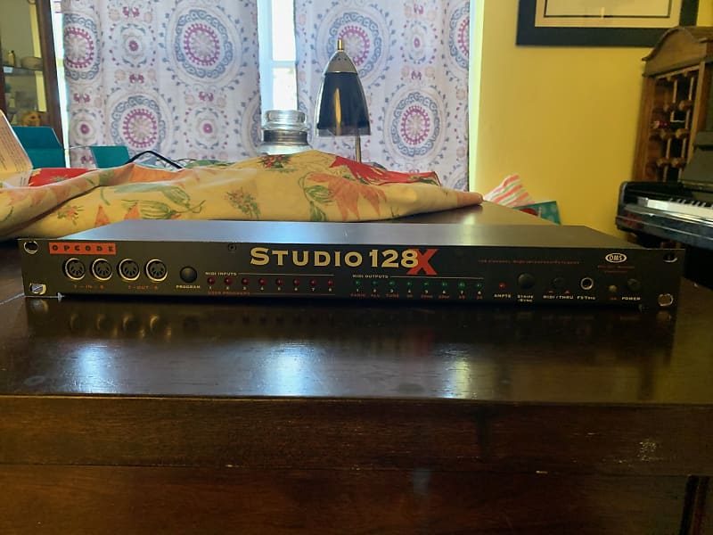 Opcode Studio 128x 8 in x 8 out MIDI interface