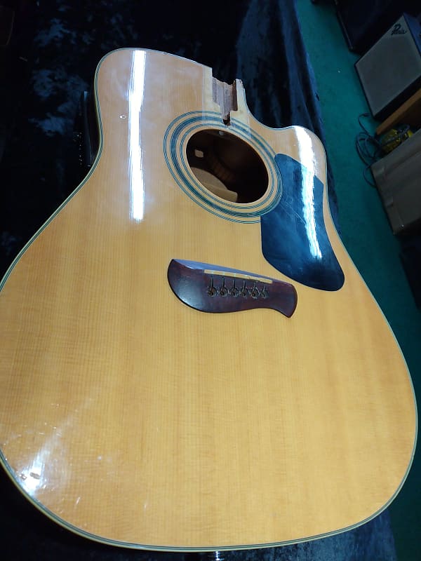 Olympia 0D8ce Acoustic Guitar Body Repair/Restore Luthier Reverb