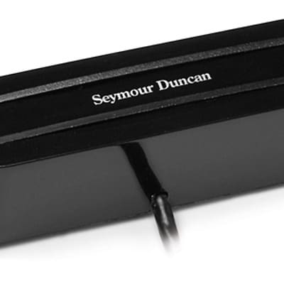 Seymour Duncan SHR-1 Hot Rails for Strat pickup set - black image 2