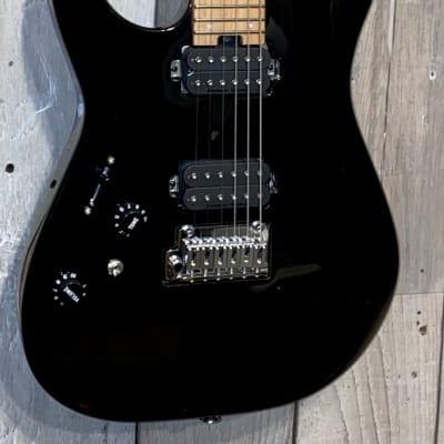 Charvel Pro-Mod DK24 HH 2PT Left-handed Electric Guitar - Gloss Black, In Stock & Ready to Rock ! image 3