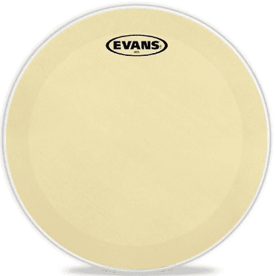 Evans SB14MHW Hybrid White Marching Snare Drum Head - 14