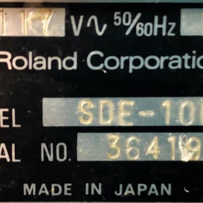 Roland SDE-1000 Digital Delay image 7