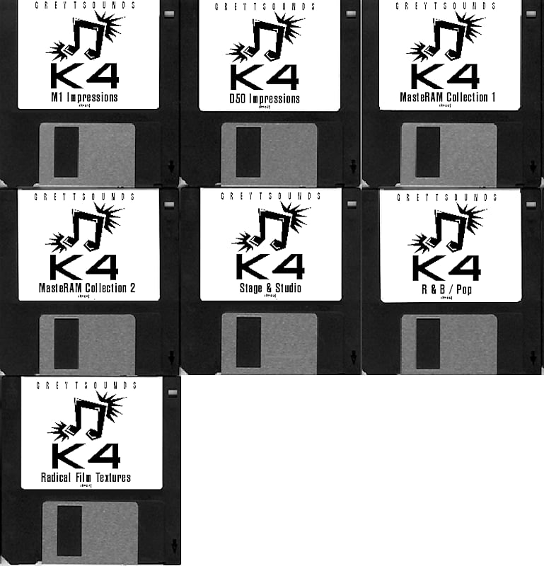 Greytsounds Kawai K4 synth patches - 7 Bank Set - Digital Download image 1
