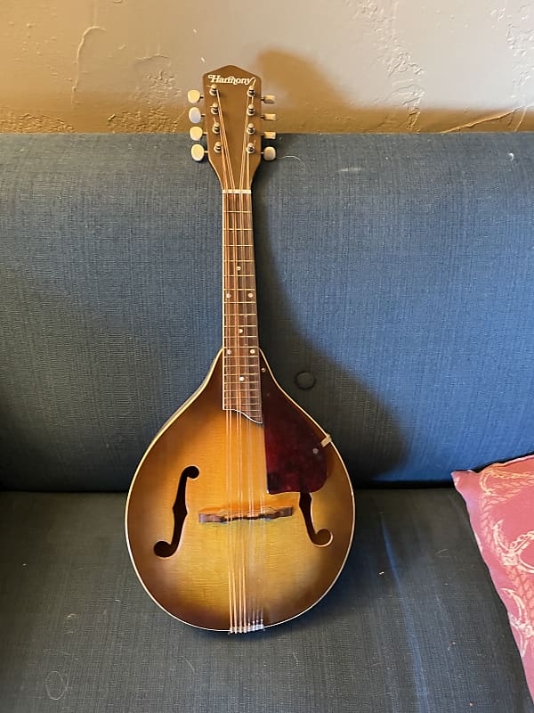 Harmony A-style Mandolin 1950-60s Sunburst image 1