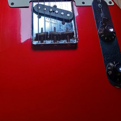 Fender Muddy Waters Artist Series Signature Telecaster 2001 - 2008 - Candy Apple Red image 2