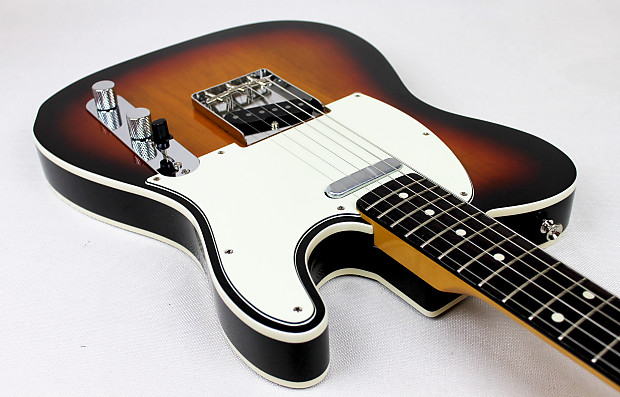 Fender Vintage Japan 62 Bound Edge Telecaster 3 Tone Sunburst | Reverb