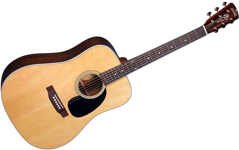 Blueridge BR-60 Contemporary Solid Sitka Top Dreadnought Guitar W/Santos Rosewood Back & Sides. image 1
