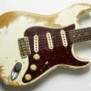 Fender Custom Shop Limited 1962 Stratocaster Super Heavy Relic / Roasted Maple Neck - Aged Olympic White