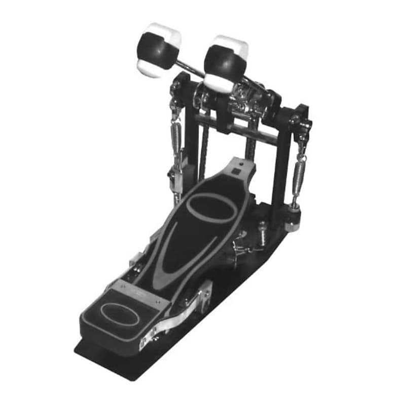 Cannon DP921FB Bass Drum Pedal (Single pedal with TWO beaters triggered by  either heel/toe.)