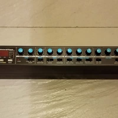 Novation BassStation Rack Analogue Synthesizer Module 1990s - Black