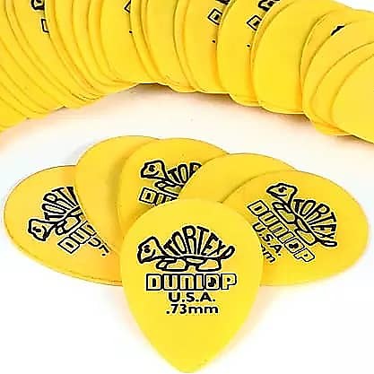 Dunlop 423R73 Tortex Small Tear Drop .73mm Guitar Picks (36-Pack) image 1