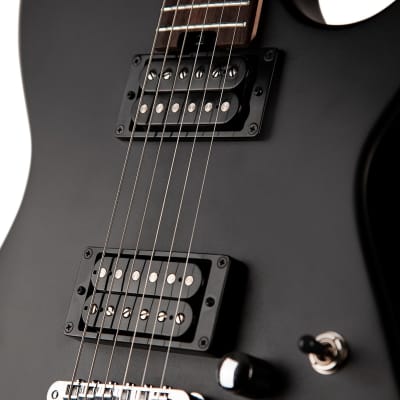 Cort MBM1SBLK Manson Series META Matthew Bellamy Signature Basswood Body 6-String Electric Guitar image 5