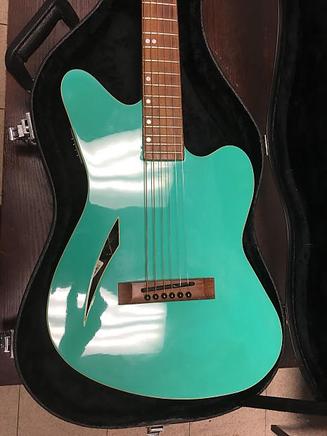Charvel Surfcaster Acoustic Electric / Hollow uncertain Teal