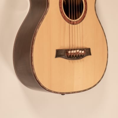 Handmade Portland Guitar  Brazilian Rosewood with Carpathian Spruce image 4