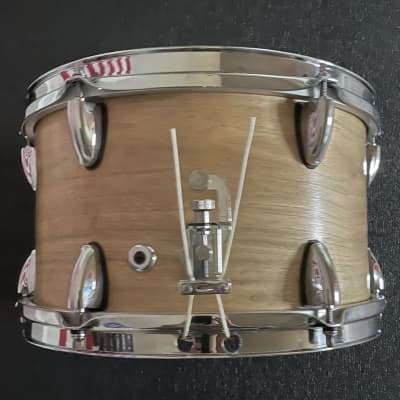 PURITAN DRUM CO. 12” x 7” Snare Drum 2023 - Grey Elm Clear Lacquer image 1