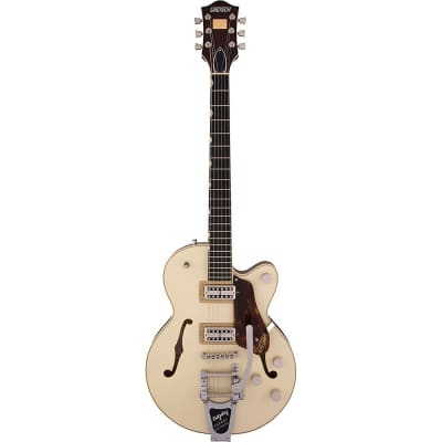 Gretsch Guitars G6659T Players Edition Broadkaster Jr. Center Block Single-Cut With String-Thru Bigsby Two-Tone Lotus/Walnut Stain image 3
