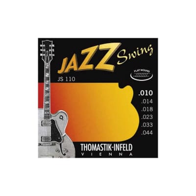 Cuerdas Eléctrica Thomastik JS110 Jazz Swing Flatwound 10-44 image 2