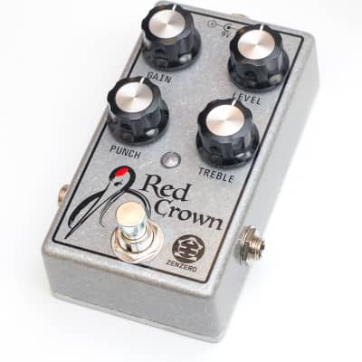 Red Crown vintage overdrive & hi-energy distortion by ZenZero Electronics. Designed w/Scotty Smith image 1