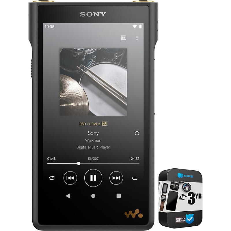 Sony Walkman High Resolution Digital Music Player Black with 3 Year Warranty image 1