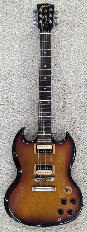 Gibson Les Paul 100 SG in Fireburst with Gibson hardshell | Reverb