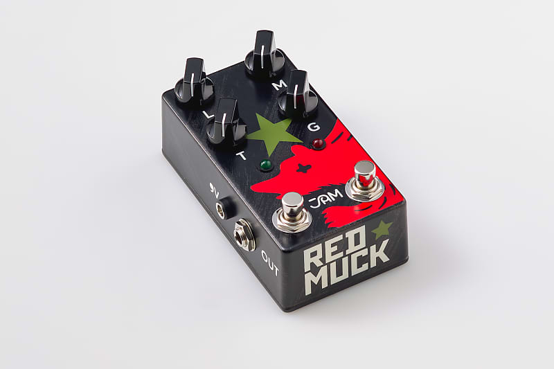 JAM Pedals Red Muck mk.2 Bass Fuzz/Distortion Effects Pedal