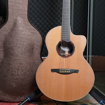 Hsienmo 38' Linglong Full Solid Red Cedar + Wild Indian Rosewood with hardcase for sale