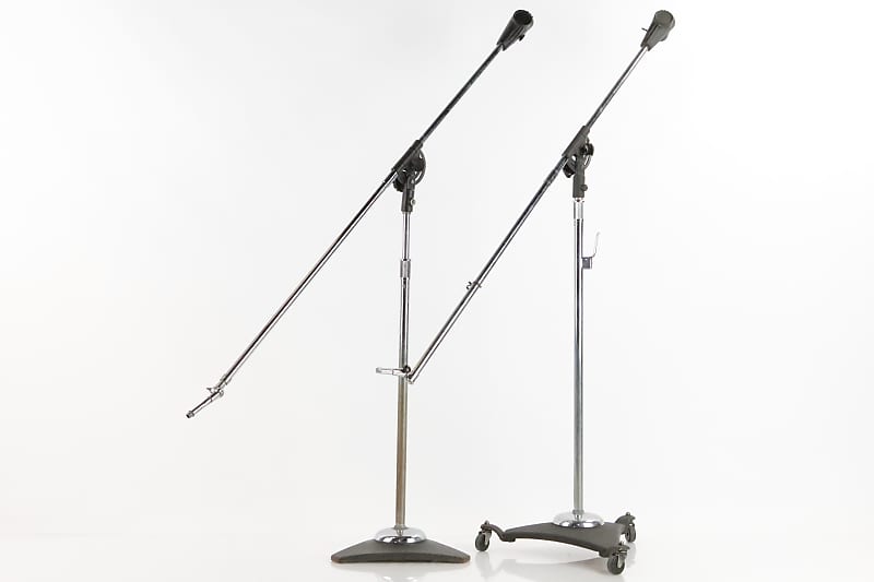 Studio Boom Mic Stands w Air 49 to 73 - Chrome