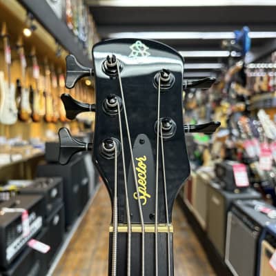 Spector NS Ethos 5 5-String Bass Guitar Super Faded Black Gloss w/Padded Gig Bag image 7