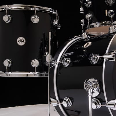 DW Collector's 3pc SSC Maple Kit - Gloss Black image 4
