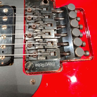 Kramer Focus 3000 1980s Candy Apple Red w/ OSSC image 5