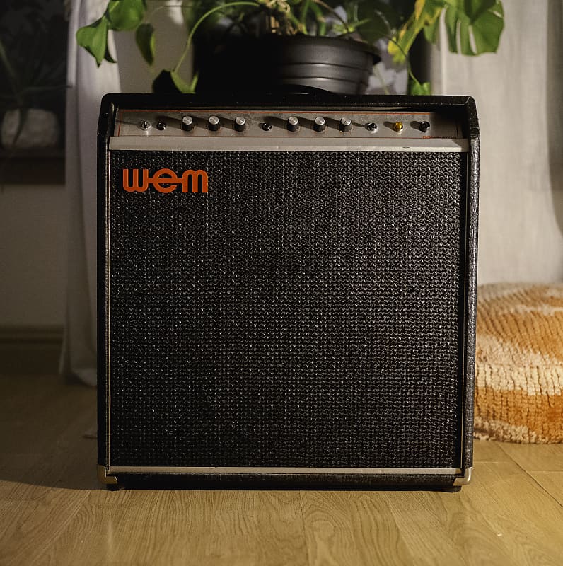 1970 WEM Dominator 25 Watt valve guitar amplifier Reverb Canada