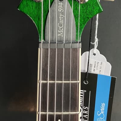 Paul Reed Smith PRS S2 McCarty 594 Singlecut Electric Guitar Eriza Verde Finish w/ Gig Bag image 9