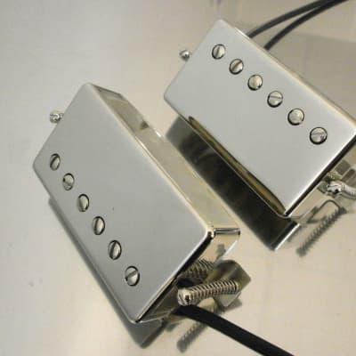 Humbucker Pickups  SET T-Top 1968-1980 VINTAGE Fits Gibson LP SG Les Paul Hand Crafted Q  T-Bucker image 6