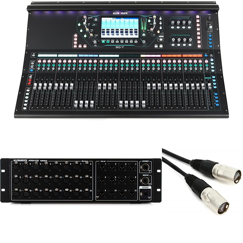 Allen & Heath SQ-7 48-channel Digital Mixer and Stage Box | Reverb